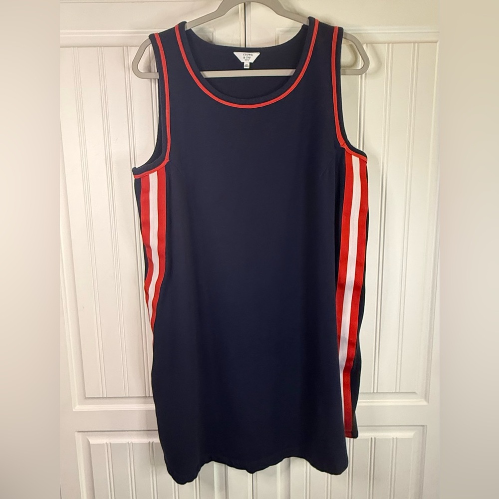 Crown & Ivy Sleeveless Tank Dress – Size 1X